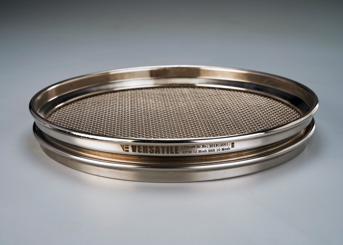 Coarse 1700 micron woven wire test sieve