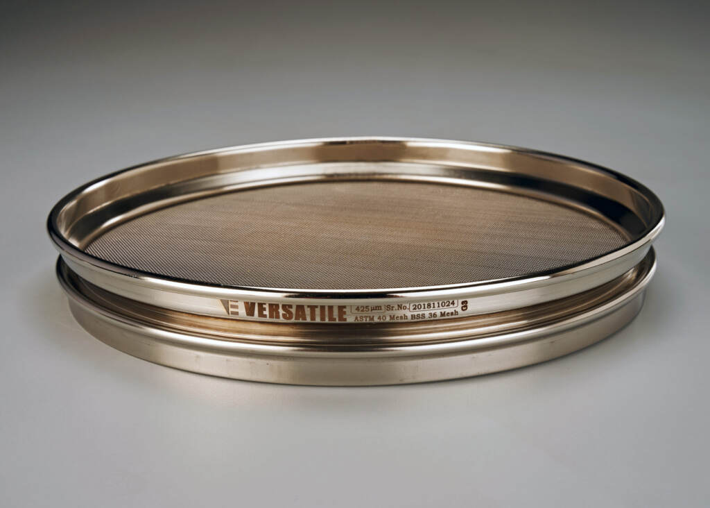 Test Sieve 425 Micron, 8 inch Half Height (ISO 3310-1 / ASTM E11)
