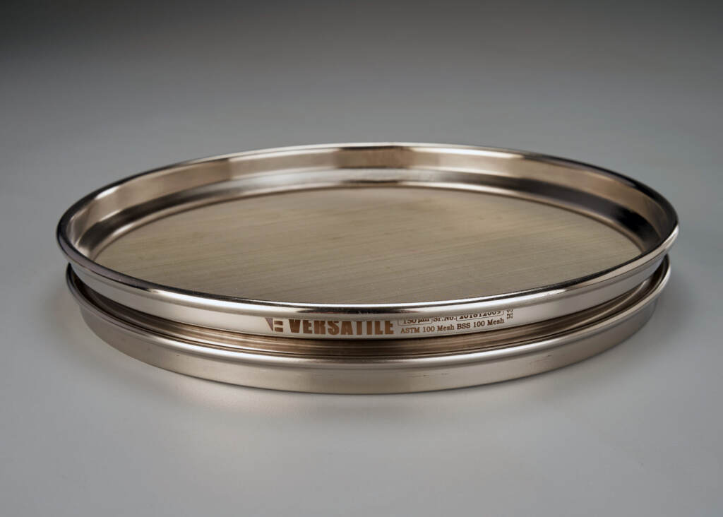 Test Sieve 150 Micron, 8 inch Half Height (ISO 3310-1 / ASTM E11)