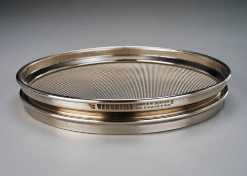 Test Sieve 600 Micron, 8 inch Half Height (ISO 3310-1 / ASTM E11)