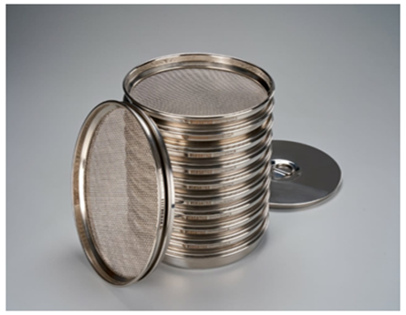 Test Sieve 53 Micron, 8 inch Half Height (ISO 3310-1 / ASTM E11)